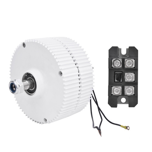 Alternatore trifase vento