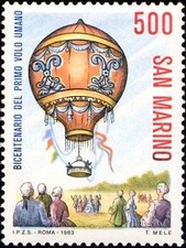 SAN MARINO 1983 Volo in