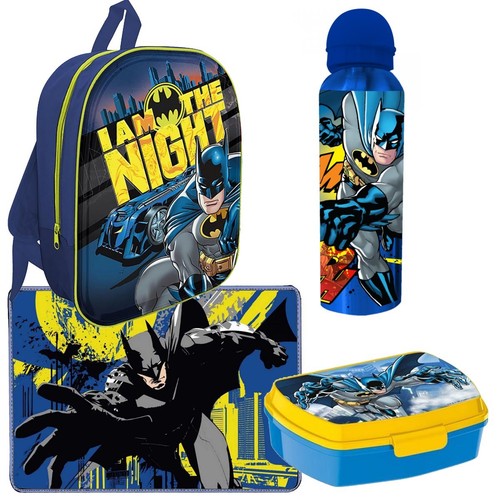 Set scuola asilo - scuola, batman