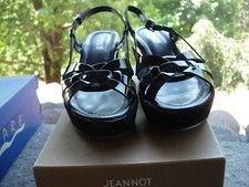 SANDALO JEANNOT CON ZEPPA E PLATEAU NR 39 