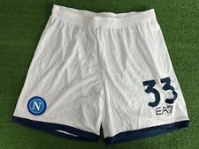 Pantaloncini Short OUNAS Napoli Match Worn No Shirt No Maglia Indossat Algeria