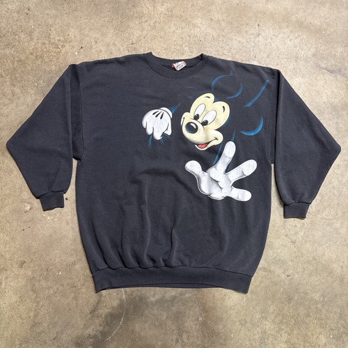 Felpa topolino vintage - topolino, uomo