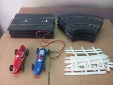 National Toys Vanwall e Lotus pista elettrica slot car 1:32 + elementi pista