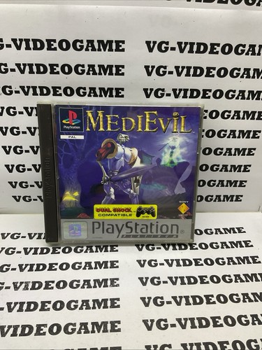 Medievil ps1 platinum ottime - medievil,, platinum,