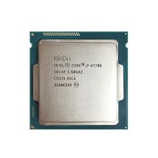 PROCESSORE CPU DESKTOP INTEL CORE I7 4770K LGA 1150 QUADCORE 3,5 GHZ BULK