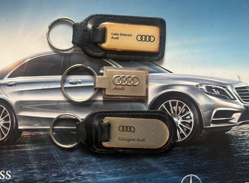 Tre portachiavi originali audi - portachiavi,