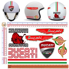 Adesivi casco ducati monster