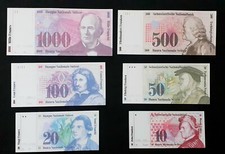 Banconote franchi svizzeri - franchi, 6