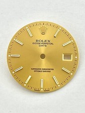 Rolex champagne dial gold