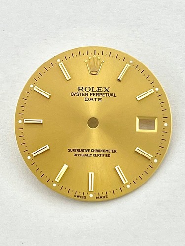 Rolex champagne dial gold