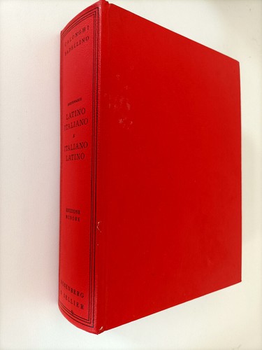 Dizionario vocabolario latino - dizionario,