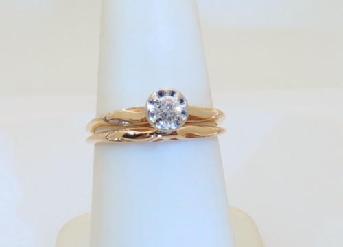 Set matrimonio oro kt - 14,
