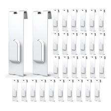 1 x (30 pezzi ganci da parete