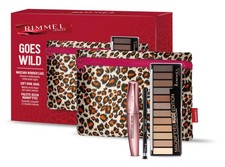 Cofanetto Regalo Donna Rimmel Goes Wild Pochette Leopardata con Mascara