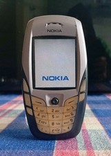 Telefono Cellulare NOKIA 6600 Type NHL-10 Testato Funzionante Grigio Nero Raro