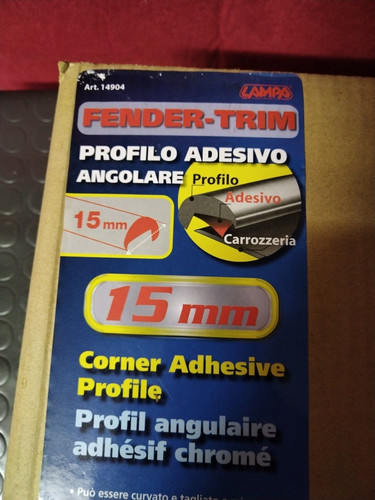 Profilo angolare adesivo mm15 - adesivo,