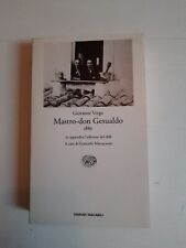 "MASTRO-DON GESUALDO 1889" Giovanni Verga - Einaudi