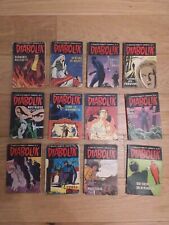 lotto fumetti diabolik anni XIV, XV, XVI. Anni '70, originali