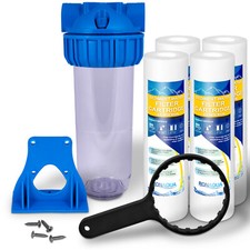 Filtro acqua 10" trasparente