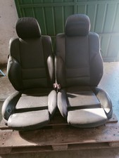 Sedili Seats BMW E46 M Sport Leather  Pelle Nera Serie 3 Elettrici Coupé 