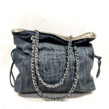 Borsa Chanel Tote Bag Blu Navy