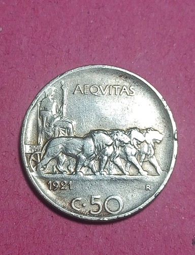Centesimi 1921 leoni - 1921,