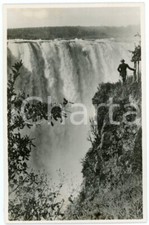 1920ca AFRICA - VICTORIA FALLS Main falls near the DEVIL'S CATARACT Postcard