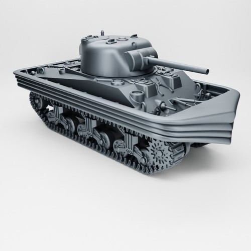 British sherman duplex drive - british,