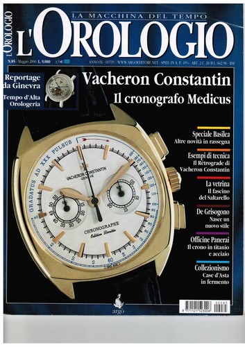 Orologio rivista maggio - l'orologio,