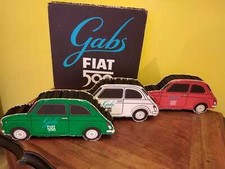 Oggettistica da allestimento Fiat 500 anni 70 gabs colori bandiera italiana