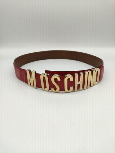 Moschino cintura vera pelle - moschino,