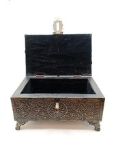 Portagioie vintage in ottone e