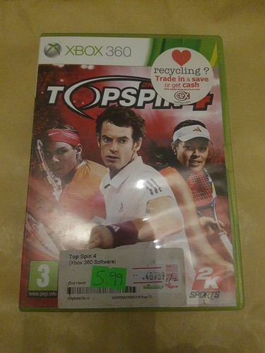 Top spin xbox 360 - spin, gioco