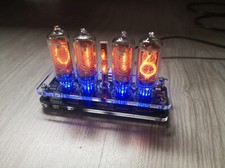 nixie clock orologio nixie IN8 ore-minuti