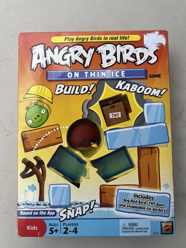 Angry birds thin ice - angry,