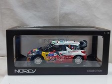 Norev 1/18 FIRMATO CITROEN DS3 WRC SEBASTIAN LOEB 2011 Rally del Messico 