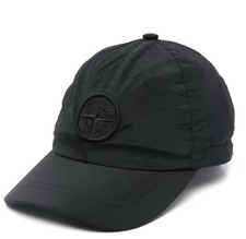 Cappello Nero Stone Island