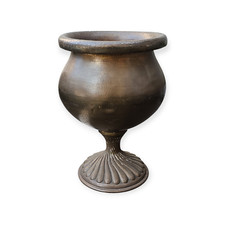 GRANDE FIORIERA VASO per FIORI in Rame stile Barocco Vintage epoca primi '900