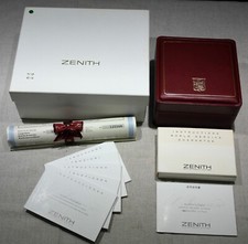 Zenith Vintage watch box red