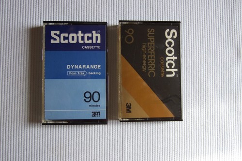 Vintage scotch audio cassette - vintage,