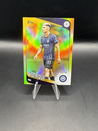 Luis henrique 2025 topps - luis, 2025/26