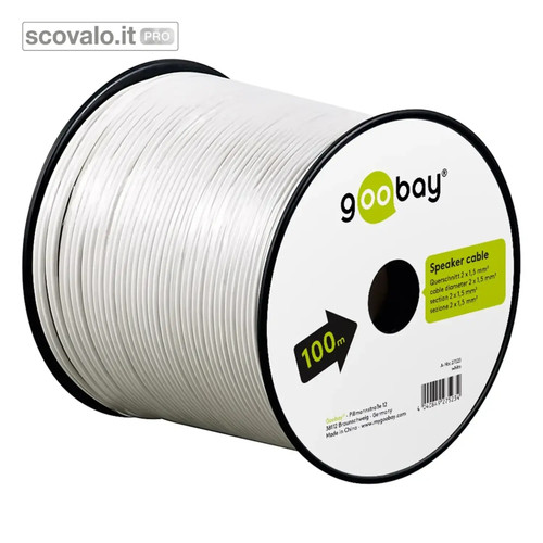 Cavo altoparlanti 2x1 50mm - altoparlanti, 2x1.50mm²