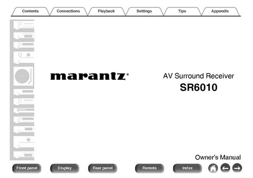 Marantz sr6010 ricevitore - sr6010,