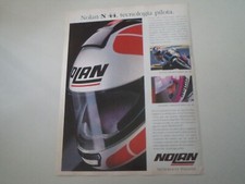 advertising Pubblicità 1990 CASCO HELMET NOLAN N44 N 44/SITO PONS/FRED MERKEL