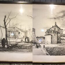 Litografie Pietro Annigoni, Valerio Pilon certificate il Torchio porta romana