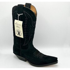 Stivali in pelle western boots Princess by Bryan PBB2073BLK - UNISEX
