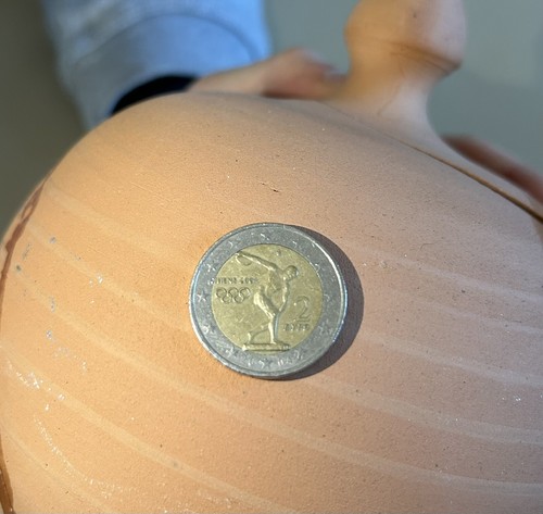 Moneta euro rara - da,