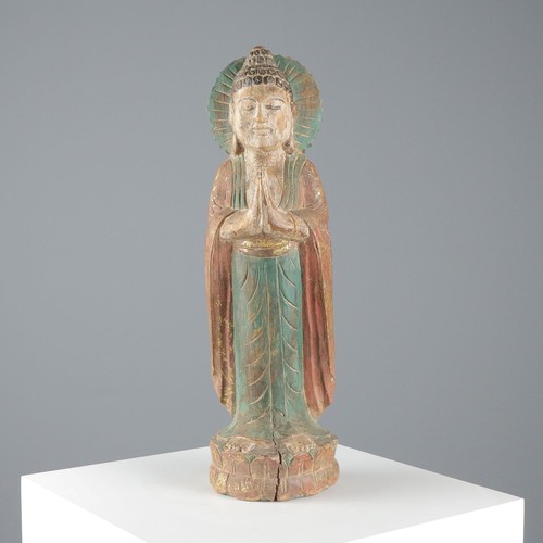 Scultura buddha antica - scultura, di