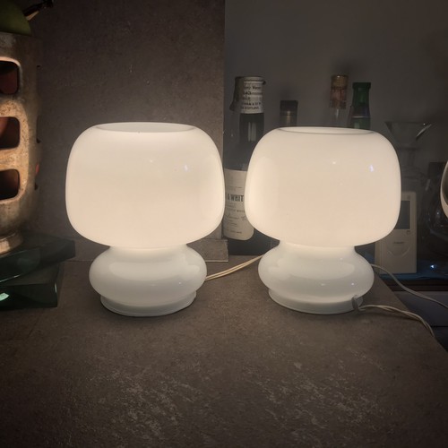 Coppia lampade abat - lampade, 70s