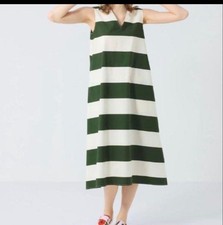 Abito svasato a righe UNIQLO
